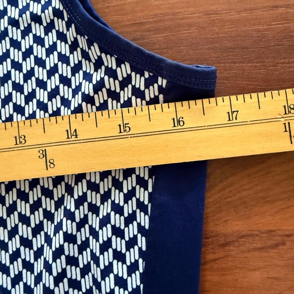 Tail Womens Quarter Zip Golf Athletic Mini Dress Navy White XS - Picture 5 of 7